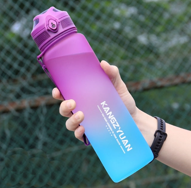 Sport Water Bottles Portable tritan Gym bottle Anti-fall