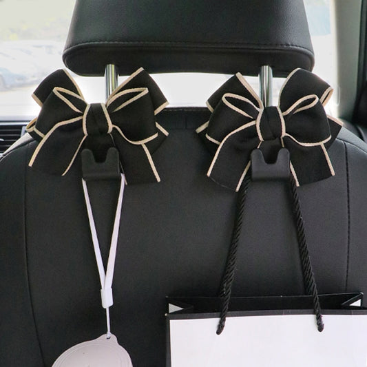Creative Cute Bowknot Car Seat Back Storage