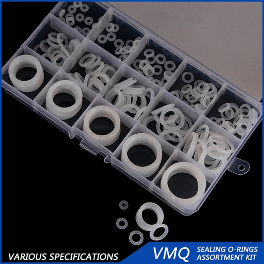 Silicone O-ring Durable White Gasket