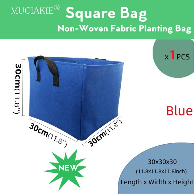 Gallon Garden Grow Square Planting Bag