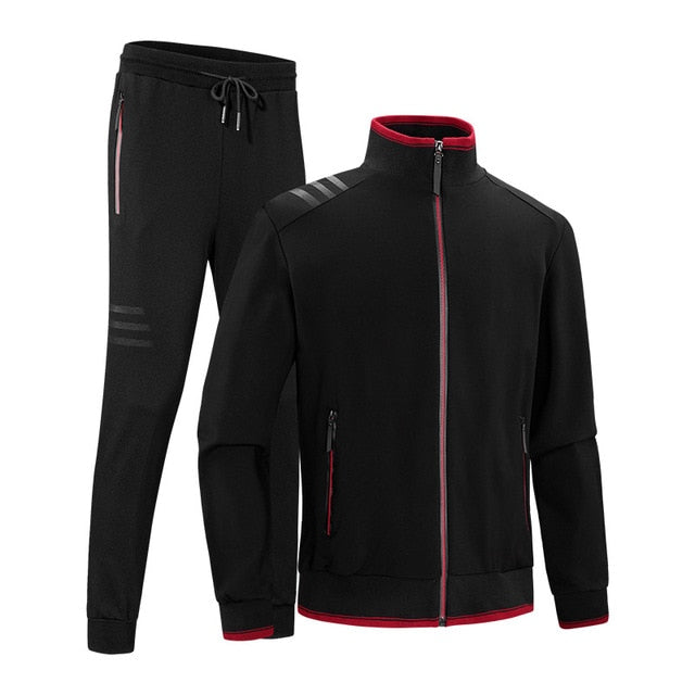 Sweatsuit Men Plus Size Jacket Pants Track Suits