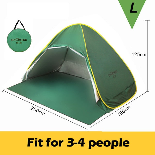 Automatic Sun Shelters Beach Tent