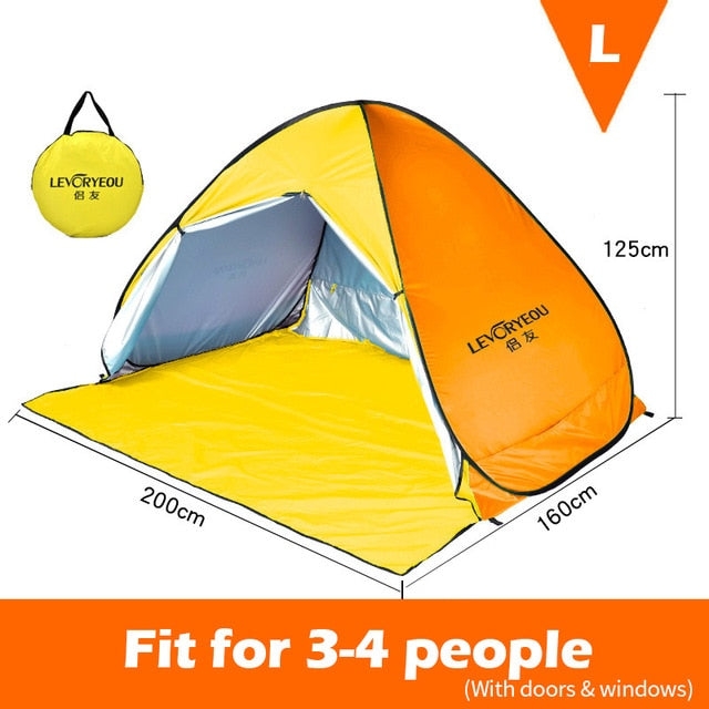 Automatic Sun Shelters Beach Tent