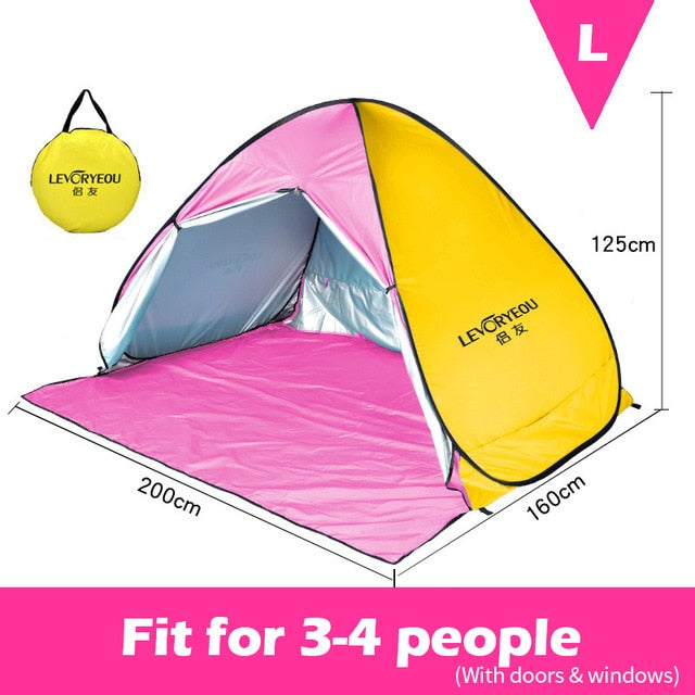 Automatic Sun Shelters Beach Tent