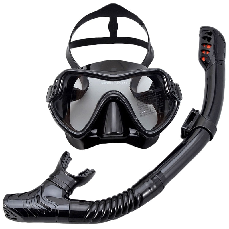 Professional Scuba Diving Mask Set