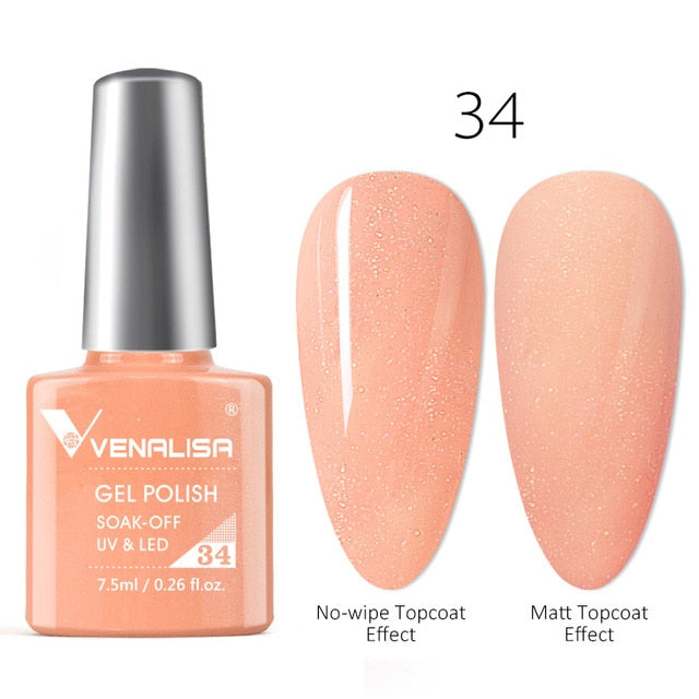 Transparent Gel Polish Varnishes Hybrid Nails