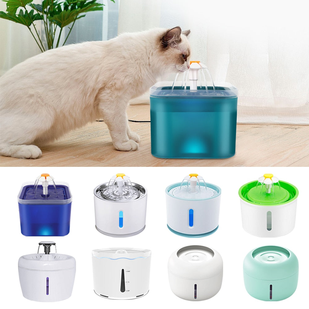 Pet Water Fountain USB Automatic Water Dispenser
