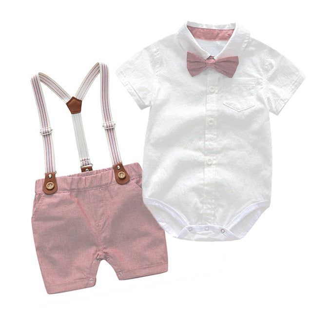 Baby Clothes Summer Boys Hat Suits New born