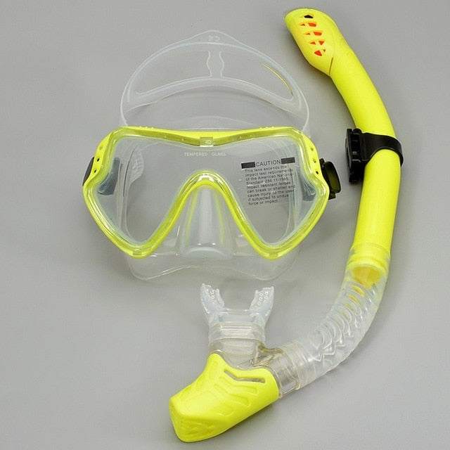 Professional Scuba Diving Mask Set