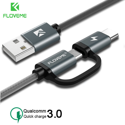 QC3.0 USB Type C Cable