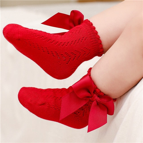 Summer Mesh Newborn Baby Girls Socks