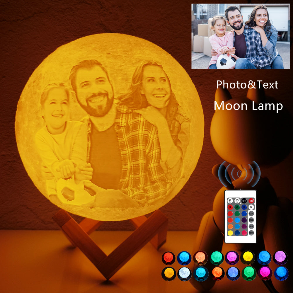 Photo Text Custom 3D Printing Lamp
