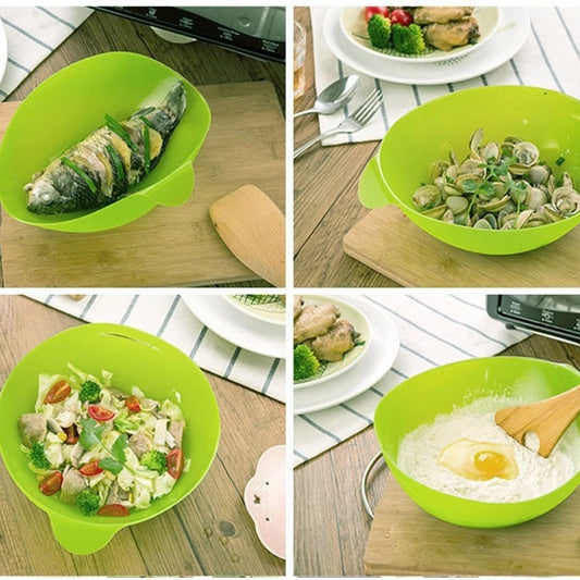 Multi Microwave Oven Fish Steam Bowl