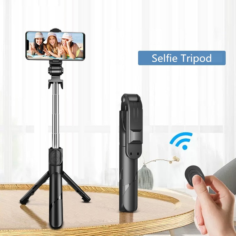 NEW Bluetooth Wireless Selfie Stick Mini Tripod