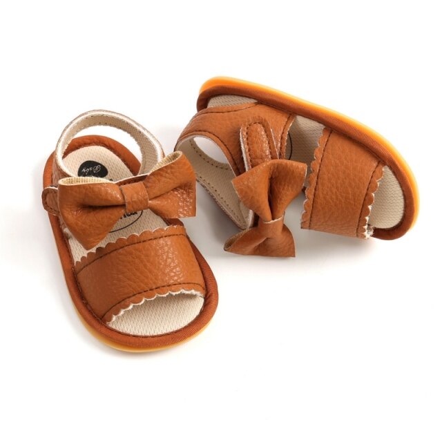 Summer Baby Girls Cute Bowknot Shoes
