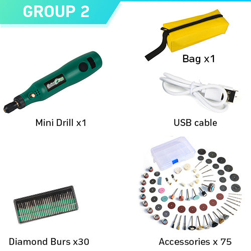 USB Cordless Rotary Tool Kit