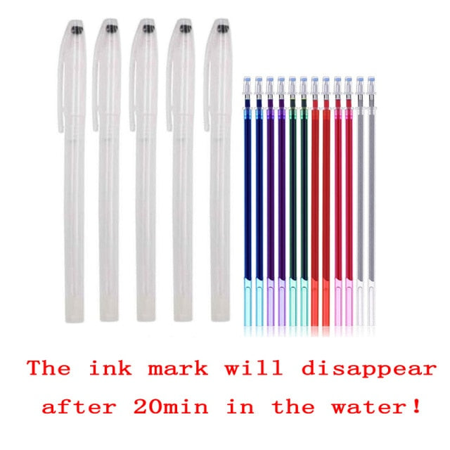 One Set Fabric Markers Pencil Fade Out for Drawing Lines