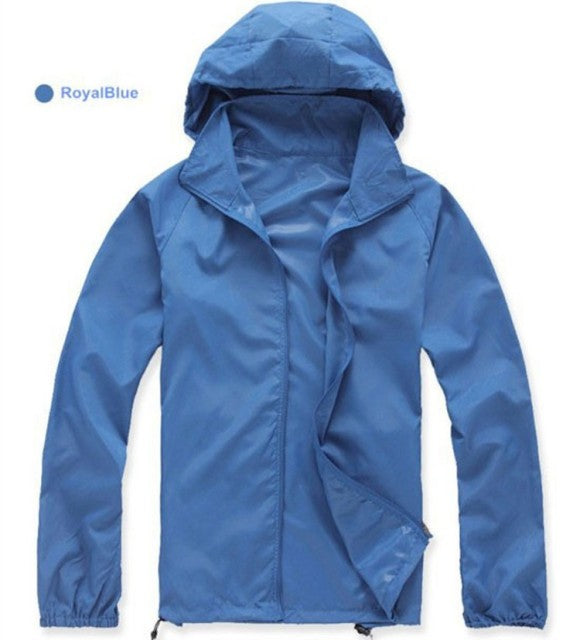 Quick Dry Hiking Jackets Sun-Protective