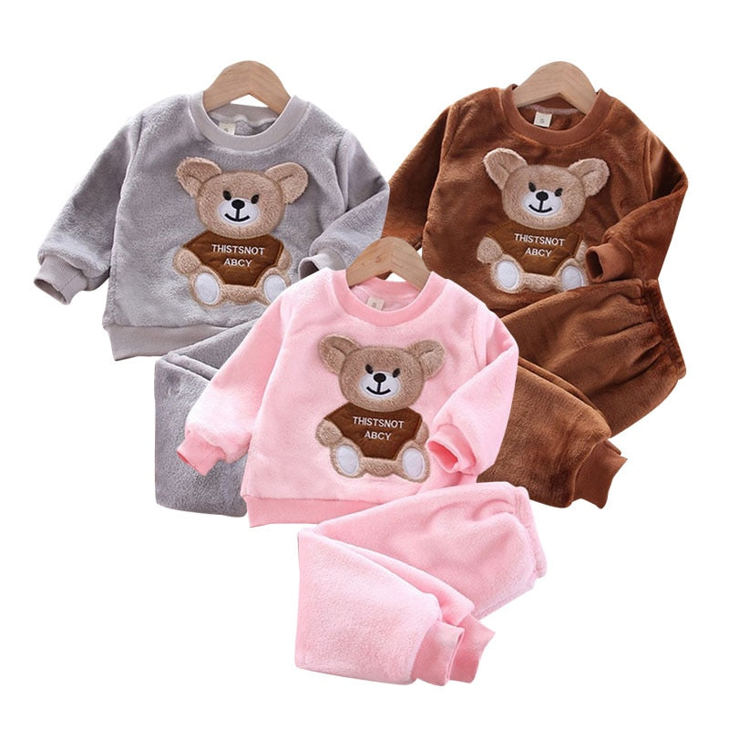 Fashion Infant Clothing Winter Flannel