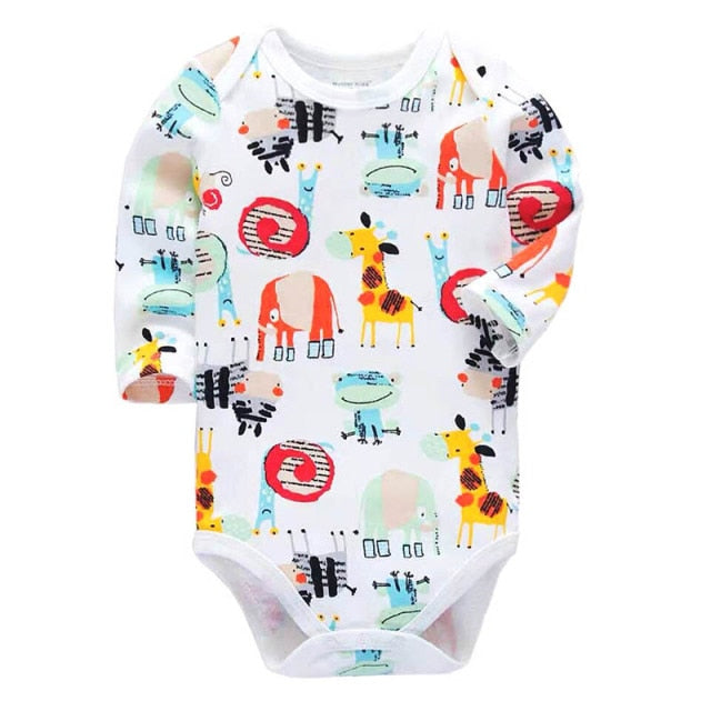 Long Sleeve Cotton Printing Infant Clothing
