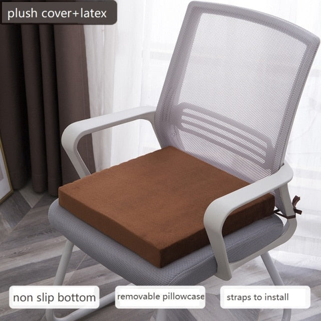 Natural Latex Seat Cushion Coccyx Pad