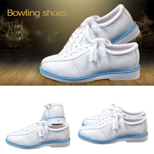 White Bowling Shoes Unisex Sports Beginner