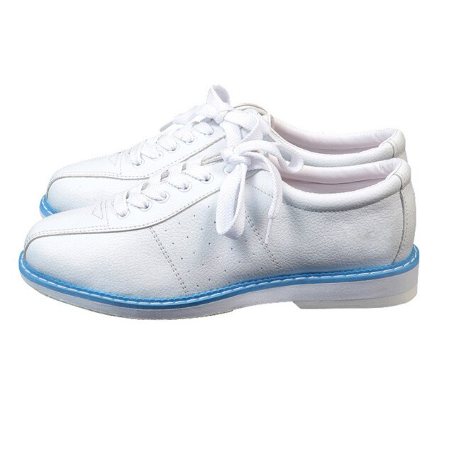 White Bowling Shoes Unisex Sports Beginner