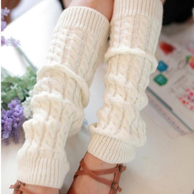 Long Winter Warm Leg Warmers Socks