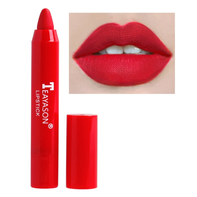12 Colors Velvet Matte Lipsticks Pencil