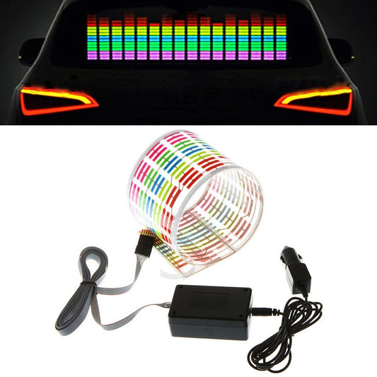 Car Styling Sticker Music LED Flash Light