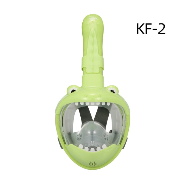 Cartoon Diving Mask Full Face for Child