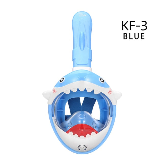 Cartoon Diving Mask Full Face for Child