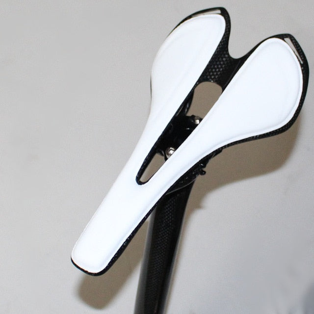 Full Carbon fiber Leather Bike Saddle Seat