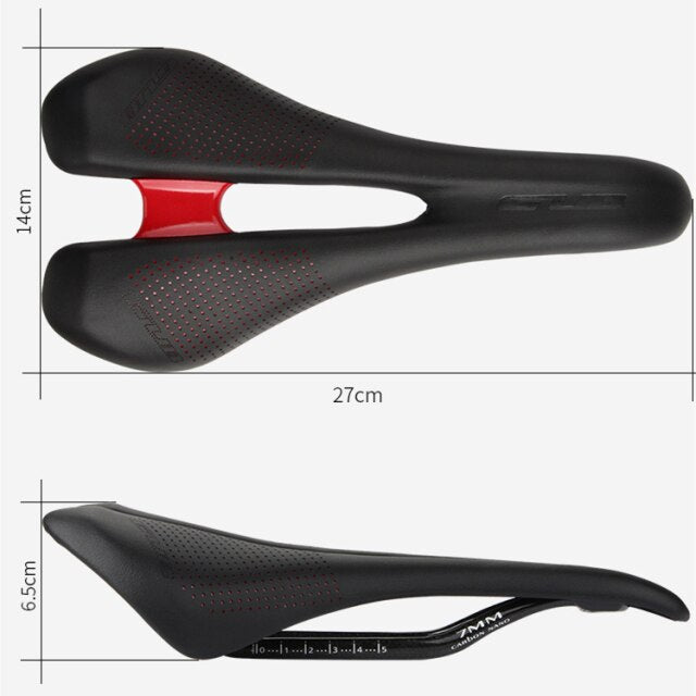 Carbon Bow Ultralight Carbon Fiber Saddle