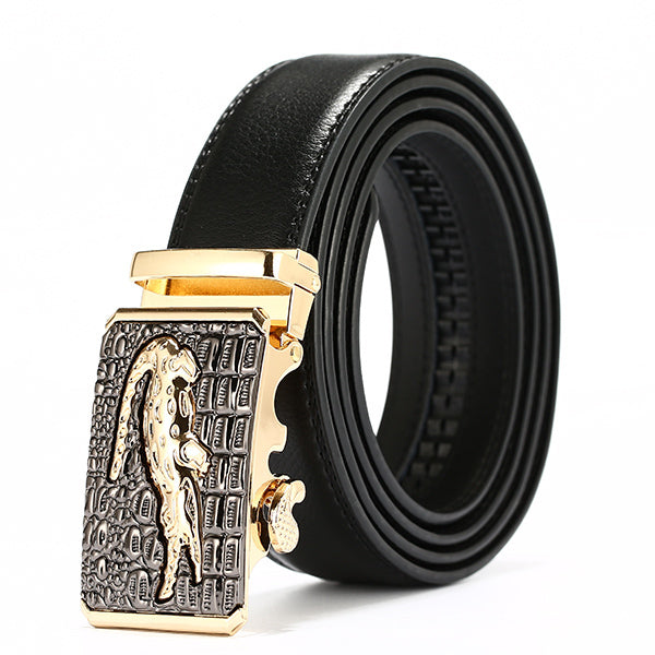 Men Belt Male Genuine Leather Belt