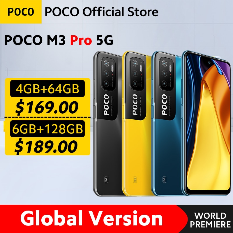 Global Version POCO M3 Pro Triple Camera