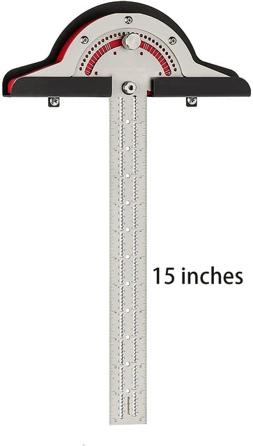 Woodworkers Edge Rule Protractor