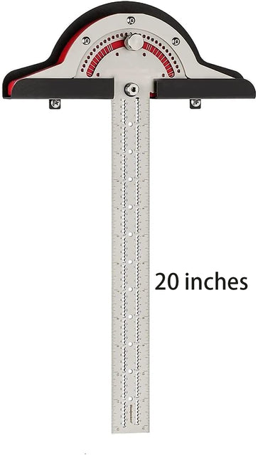 Woodworkers Edge Rule Protractor