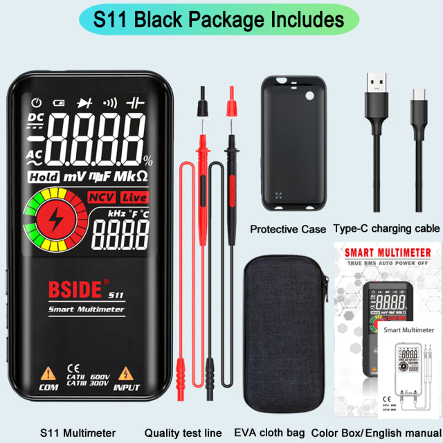 Digital Multimeter Live wire Tester