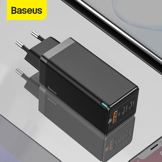 Baseus 65W GaN Charger Quick Charge 4.0 3.0 Type C