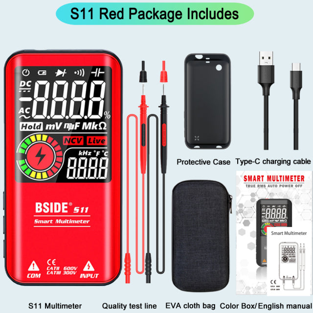 Digital Multimeter Live wire Tester