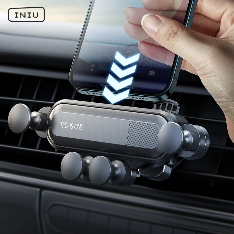 Gravity Car Phone Holder Universal Mount Mobile Stand