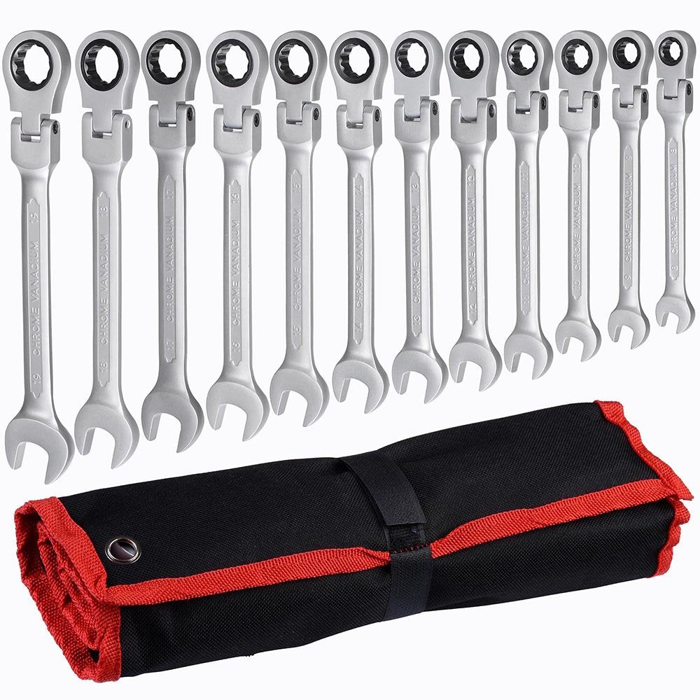 Multitool Key Ratchet Spanners Set