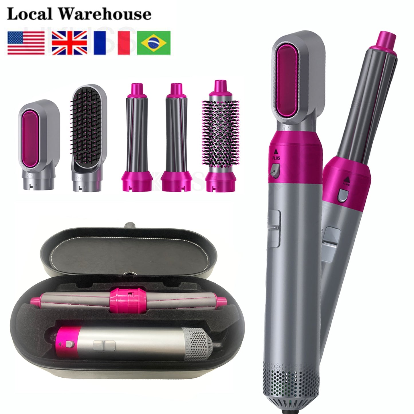 Hair Dryer Brush Automatic Hair Curler Curling Iron