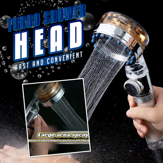 Pressurized Nozzle Turbo Shower Head