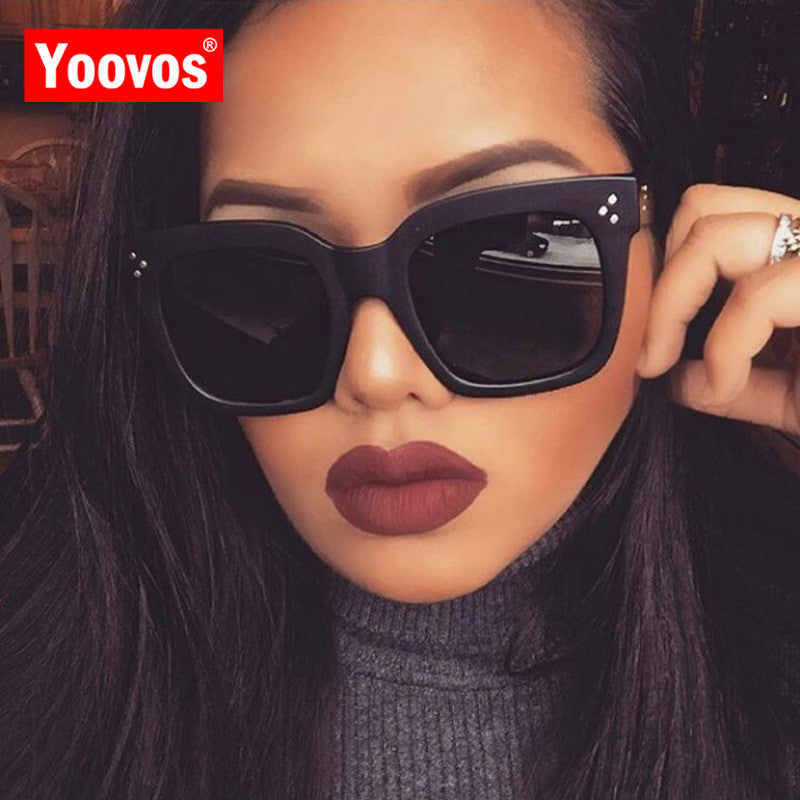 New Square Sunglasses Retro Mirror