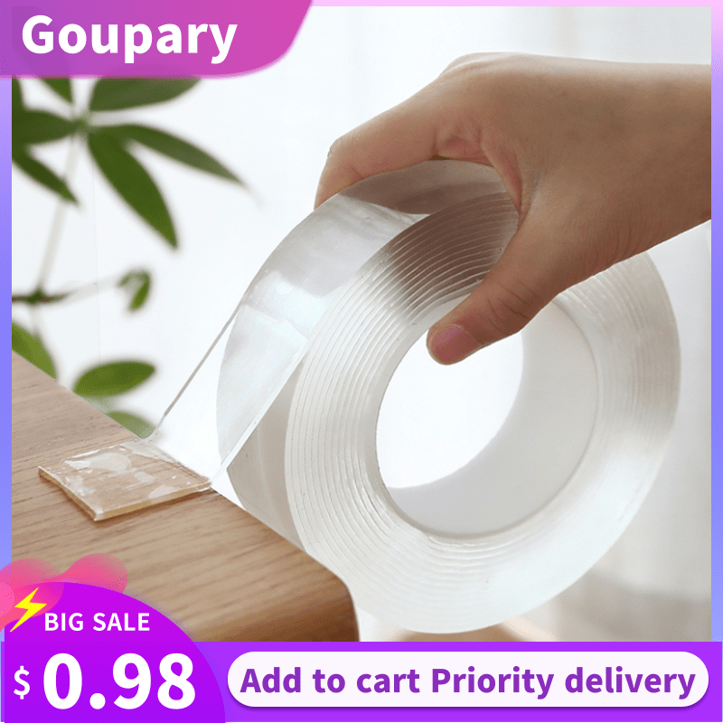 Double Sided Nano Tape Reusable Waterproof