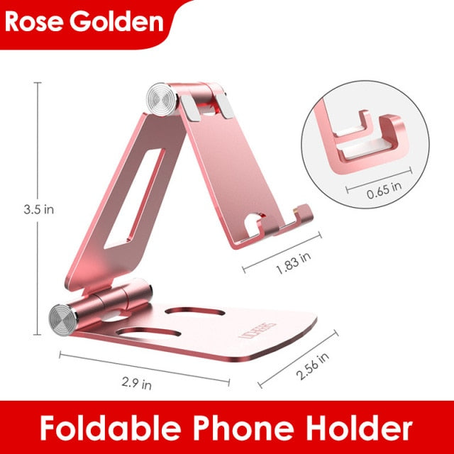 Phone Holder Stand  Foldable Mobile Phone Stand Desk