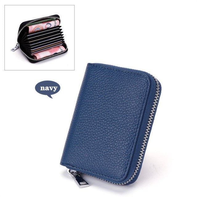 Business Card Holder Genuine Leather Holder