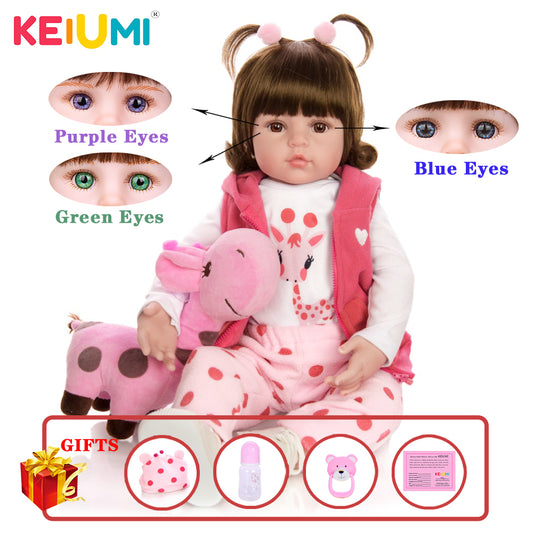 Bebe Doll Toy Cloth Body Stuffed Realistic